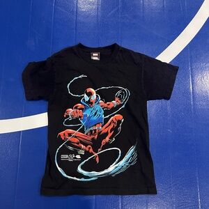 Black Spider-Man Graphic T-Shirt